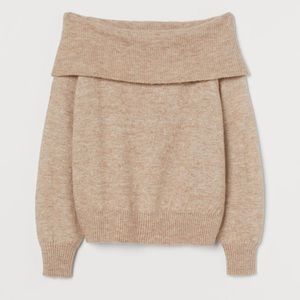 H&M Off-the-shoulder Sweater